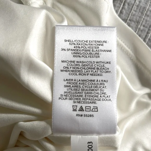 Express White Tulip Sleeve Sheath Dress XXS - Picture 5 of 7